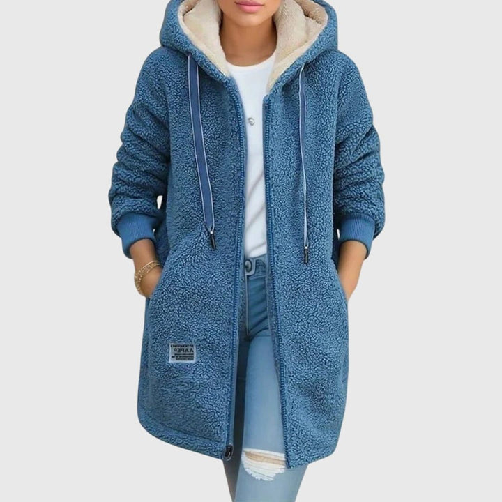 Sophie | Hooded Fleece Jacket for Women