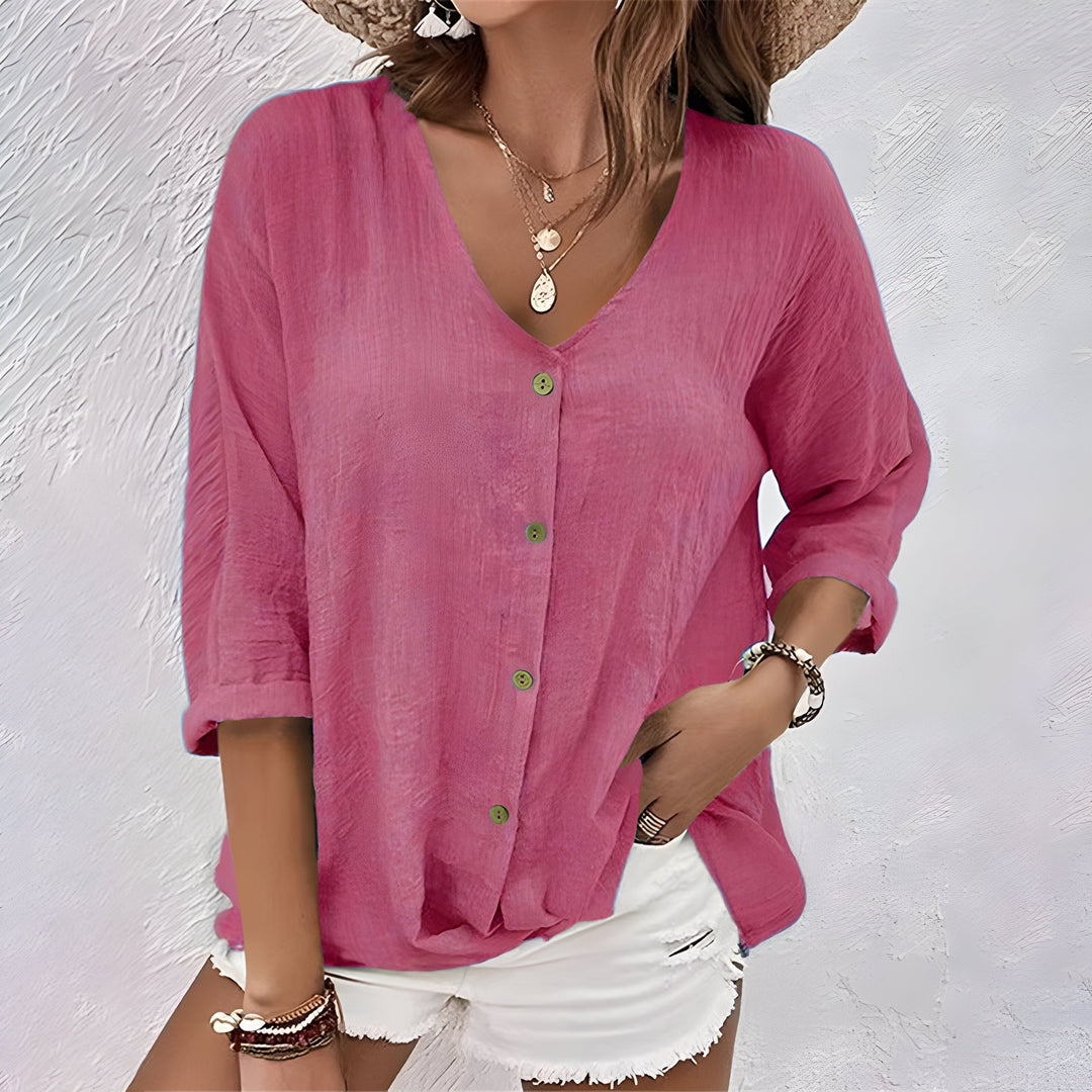 Women's Button-Up Blouse