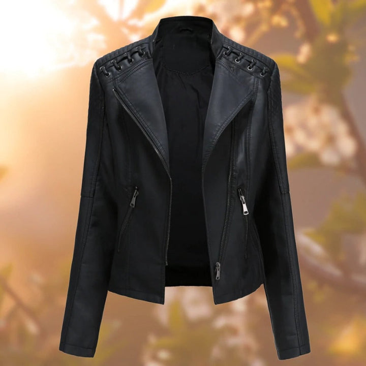 Valerie | Moto-Style Zip-Up Jacket